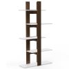 5-Tier Freestanding Bookshelf with Anti-Toppling Device