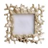 Mediterranean Style 3x4 Resin Coral Picture Frame Ocean Photo Frame Baby Nursery Decor Photo Frame,Golden - Default