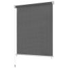 Outdoor Roller Blind 63"x55.1" Anthracite - Anthracite