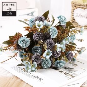 11pcs Bouquet Of DRIED Flowers ROSE Roses Bouquet Of Natural Air Dried Nordic Wind Wedding Home Decoration Valentine&#39;s Day Gift - B - 11pcs