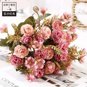 11pcs Bouquet Of DRIED Flowers ROSE Roses Bouquet Of Natural Air Dried Nordic Wind Wedding Home Decoration Valentine&#39;s Day Gift - A - 11pcs