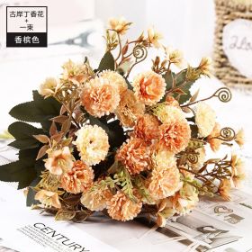 11pcs Bouquet Of DRIED Flowers ROSE Roses Bouquet Of Natural Air Dried Nordic Wind Wedding Home Decoration Valentine&#39;s Day Gift - E - 11pcs