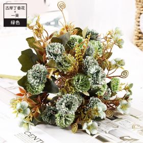 11pcs Bouquet Of DRIED Flowers ROSE Roses Bouquet Of Natural Air Dried Nordic Wind Wedding Home Decoration Valentine&#39;s Day Gift - C - 11pcs