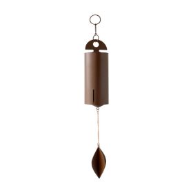 Outdoor Wind Chimes Heroic Windbell Antique Wind Bell, Deep Resonance Serenity Bell, Metal Cylinder Wind Chimes -S Size - as picture