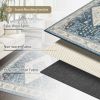 Faux Wool Fabric Area Rugs Doormat - S